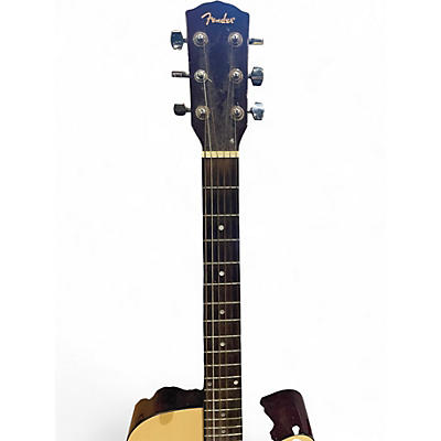 Used Fender FA135CE Concert Natural Acoustic Electric Guitar