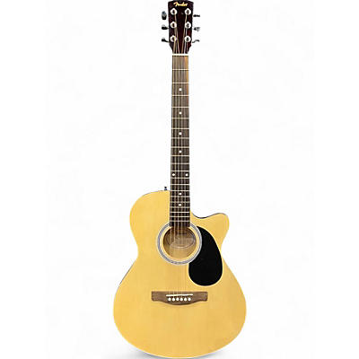 Used Fender FA135CE Concert Natural Acoustic Electric Guitar