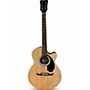Used Fender FA135CE Concert Natural Acoustic Electric Guitar Natural