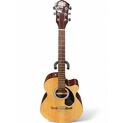 Used Fender FA135CE Concert Natural Acoustic Electric Guitar