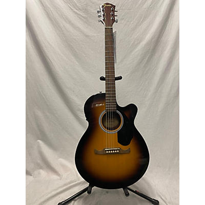 Fender Used Fender FA135CE Concert Tobacco Sunburst Acoustic Electric Guitar