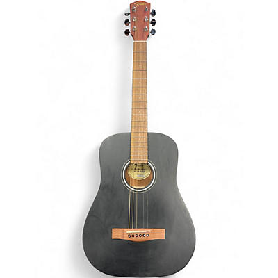 Used Fender FA15 Black Acoustic Guitar
