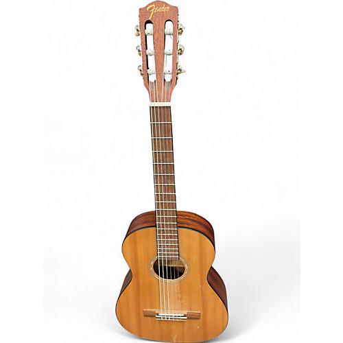 Used Fender FA15N Natural Classical Acoustic Guitar Natural