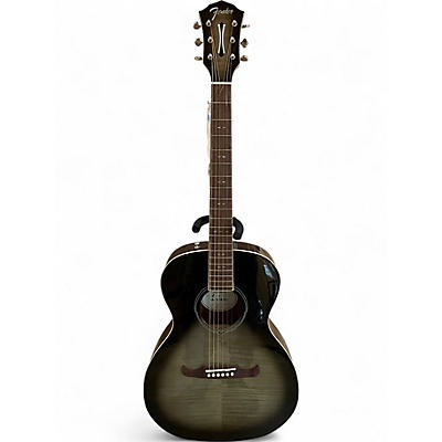 Used Fender FA235E Silver Burst Acoustic Electric Guitar