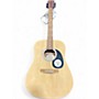 Used Fender FA25 Dreadnought Natural Acoustic Guitar Natural