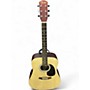 Used Fender FA25 Natural Acoustic Guitar Natural