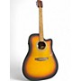 Used Fender FA25CE Sunburst Acoustic Electric Guitar Sunburst