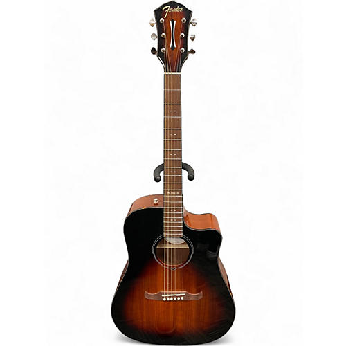 Used Fender FA325CE Dao Exotic 3 Tone Sunburst Acoustic Electric Guitar 3 Tone Sunburst