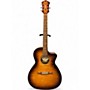 Used Fender FA345CE AMBER BURST Acoustic Electric Guitar AMBER BURST