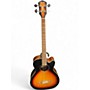 Used Fender FA450CE 3 Tone Sunburst Acoustic Bass Guitar 3 Tone Sunburst