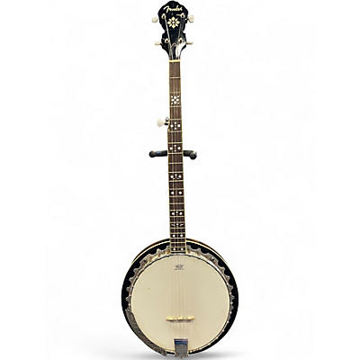 Used Fender FB54 5 String 3 Color Sunburst Banjo