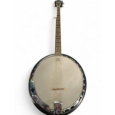 Used Fender FB54 5 String Brown Banjo
