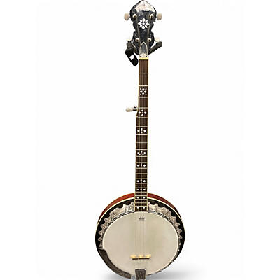 Used Fender FB54 5 String Natural Banjo