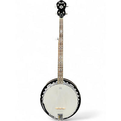 Used Fender FB54 5 String Natural Banjo