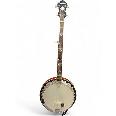 Used Fender FB54 5 String Natural Banjo