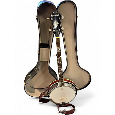 Used Fender FB54 5 String Natural Banjo