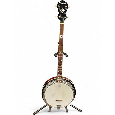 Used Fender FB54 5 String Natural Banjo