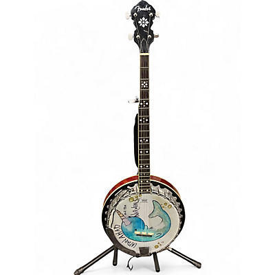 Used Fender FB54 Natural Banjo
