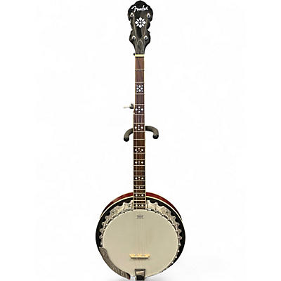 Used Fender FB58 Natural Banjo