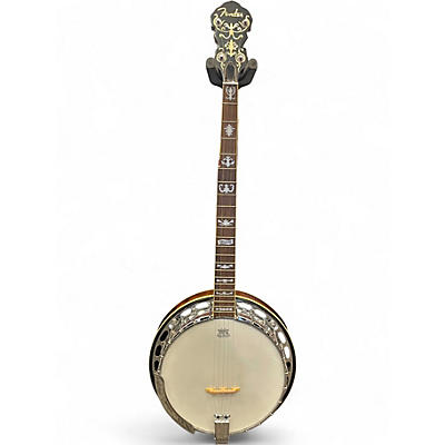 Used Fender FB58 Natural Banjo