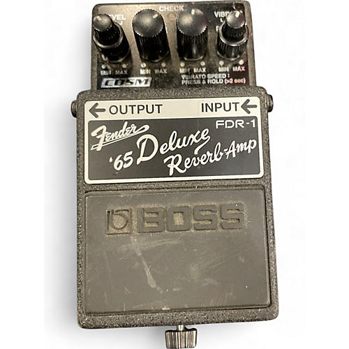 Used Fender FDR-1 65 Delxuxe reverb pedal Effect Pedal