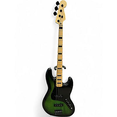 Used Fender FENDER PLAYER JAZZ BASS GREEN BURST Electric Bass Guitar
