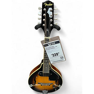 Used Fender FM52E Acoustic Electric 2 Tone Sunburst Mandolin