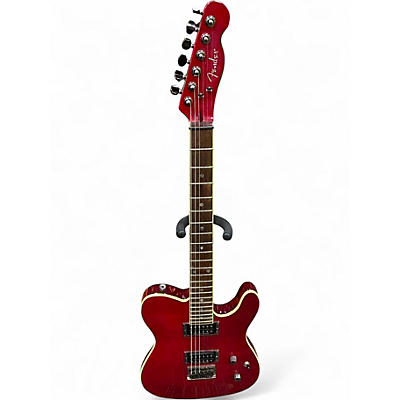Used Fender FMT Telecaser Red Solid Body Electric Guitar