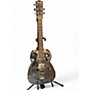 Used Fender FR-48 Chrome Resonator Guitar Chrome
