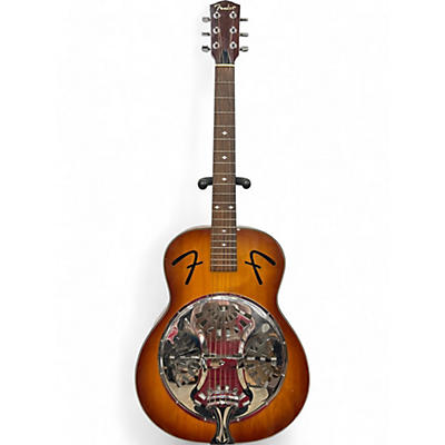 Used Fender FR-50 Sunburst Resonator Guitar