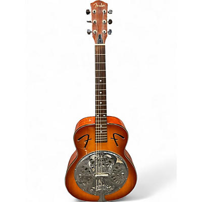 Used Fender FR50 2 Color Sunburst Resonator Guitar