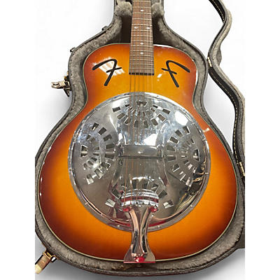 Used Fender FR50 2 Color Sunburst Resonator Guitar