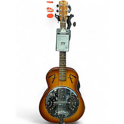 Used Fender FR50 2 Color Sunburst Resonator Guitar