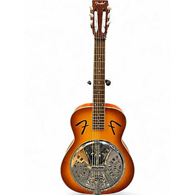 Used Fender FR50 ORANGE Resonator Guitar