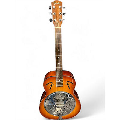 Used Fender FR50 Sunburst Resonator Guitar