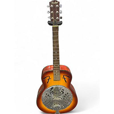 Used Fender FR50 Sunburst Resonator Guitar