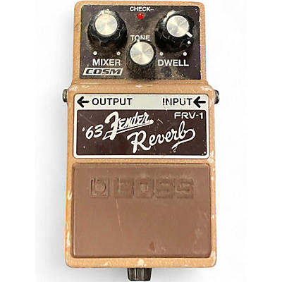 Used Fender FRV-3 Effect Pedal