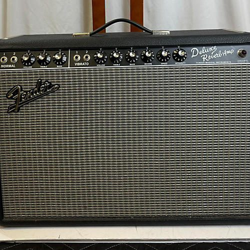 Used Fender FSR 1965 Deluxe Reverb 22W 1x12 Tube Guitar Combo Amp