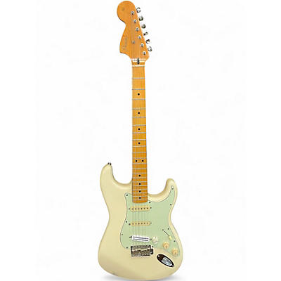 Used Fender FSR 60s Reverse Special Stratocaster Olympic White Solid Body Electric Guitar