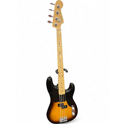 Used Fender FSR 60th Anniversary Cowpoke  Precision Bass 2 Tone Sunburst Electric Bass Guitar