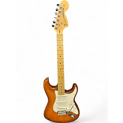 Used Fender FSR American Special Hand-Stained Stratocaster Honey Burst Solid Body Electric Guitar