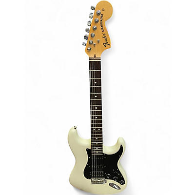 Used Fender FSR American Special Stratocaster Olympic White Solid Body Electric Guitar