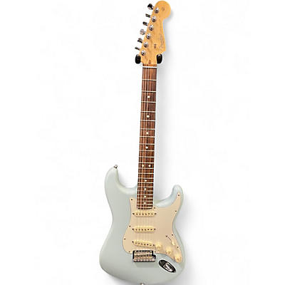 Used Fender FSR American Standard Stratocaster Sonic Blue Solid Body Electric Guitar