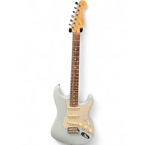Used Fender FSR American Standard Stratocaster Sonic Blue Solid Body Electric Guitar Sonic Blue