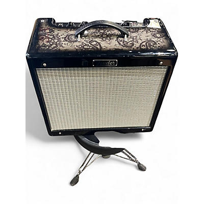 Used Fender FSR Blues Junior III Black Paisley Tube Guitar Combo Amp