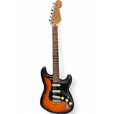 Used Fender FSR Classic Player 60's Stratocaster 3 Color Sunburst Solid Body Electric Guitar
