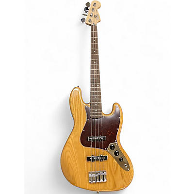 Used Fender FSR DELUXE JAZZ BASS Natural Electric Bass Guitar