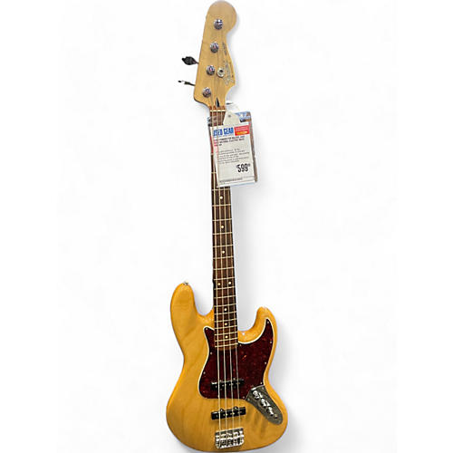 Used Fender FSR Deluxe Jazz Bass Natural Electric Bass Guitar Natural