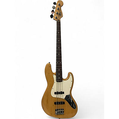 Used Fender FSR Deluxe Jazz Bass Natural Electric Bass Guitar