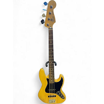 Used Fender FSR Deluxe Jazz Bass Natural Electric Bass Guitar